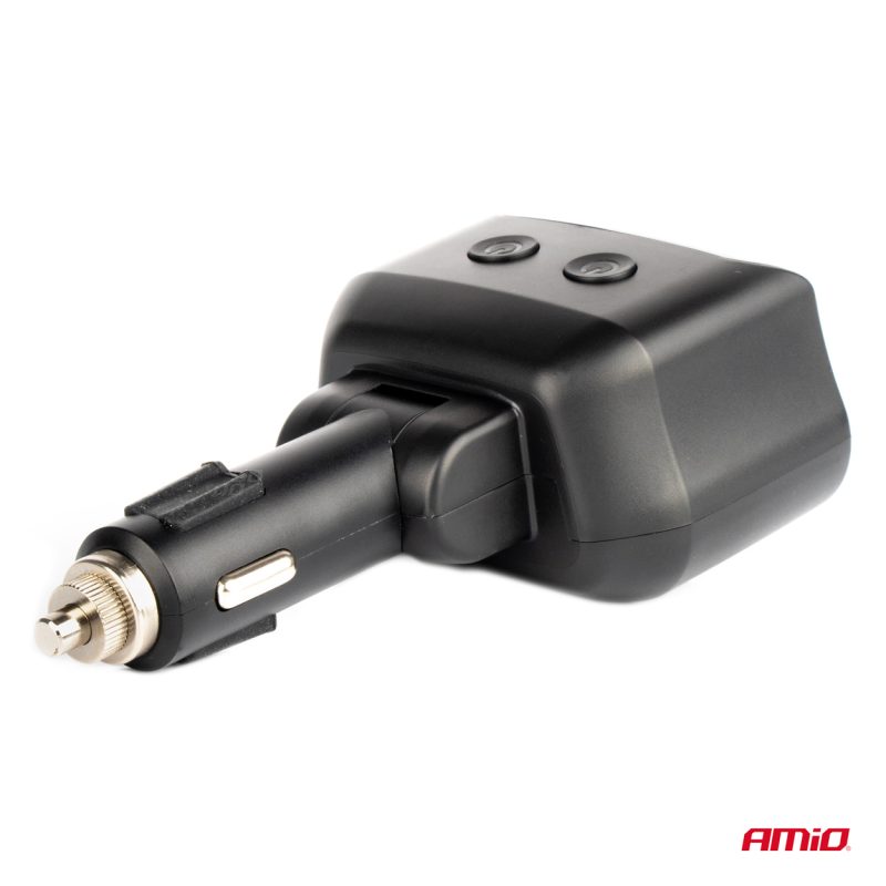 Dvojitá predlžovacia zásuvka 2xUSB 1xUSB C 12/24V max 200W AMiO-04173 – Obrázok 3