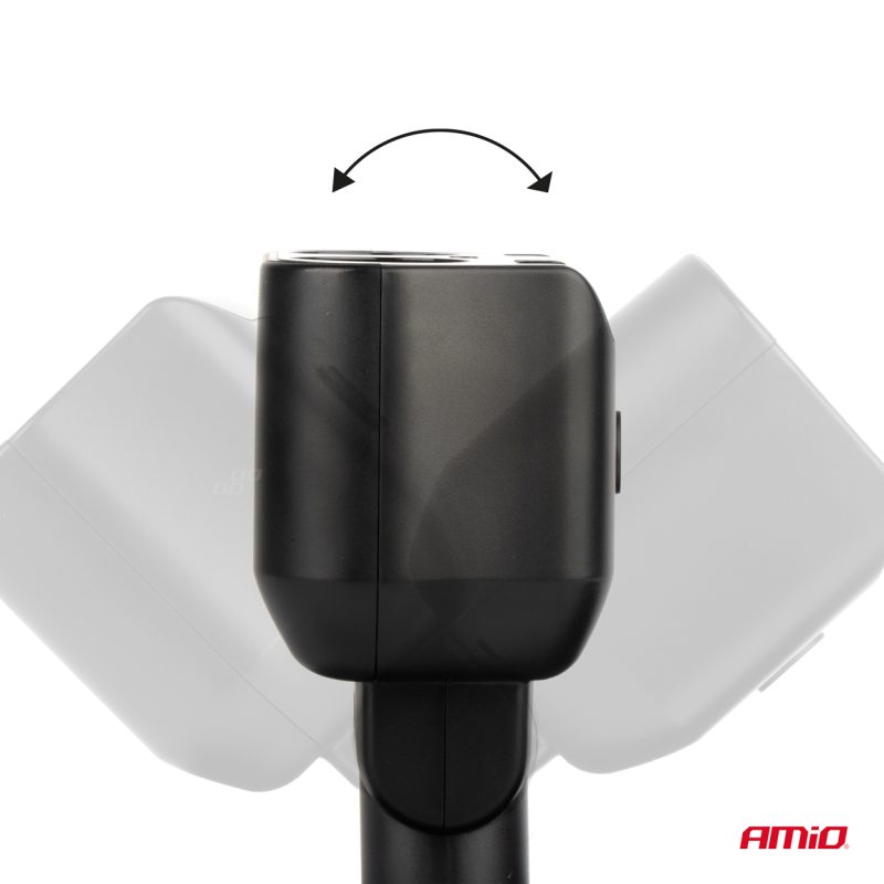 Dvojitá predlžovacia zásuvka 2xUSB 1xUSB C 12/24V max 200W AMiO-04173 – Obrázok 5