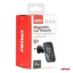 Držiak magnetický s rýchlonabíjačkou do auta Qi2 15W AMiO-04179 – Obrázok 15