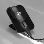 Držiak magnetický s rýchlonabíjačkou do auta Qi2 15W AMiO-04179 – Obrázok 2