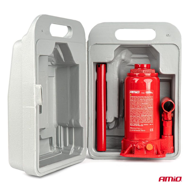 Hydraulický piestový zdvihák 10T v PVC boxe AMIO-04184 – Obrázok 6