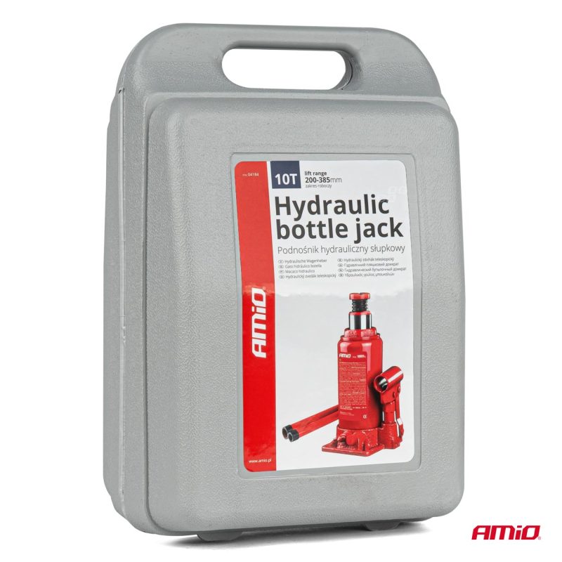 Hydraulický piestový zdvihák 10T v PVC boxe AMIO-04184 – Obrázok 12