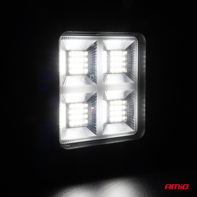 Pracovné LED svetlo AWL59 68W 6500K 8000lm 9-36V AMiO-04200 – Obrázok 2