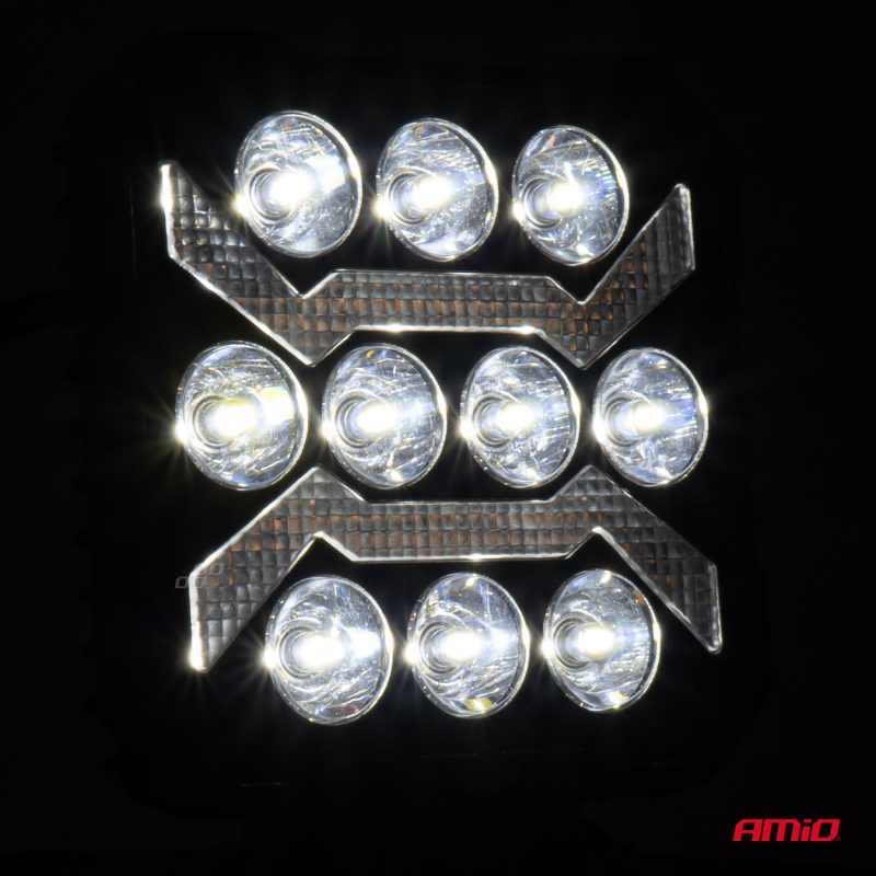 Pracovné LED svetlo AWL68 54W 6500K 10000lm 9-36V AMiO-04209 – Obrázok 2
