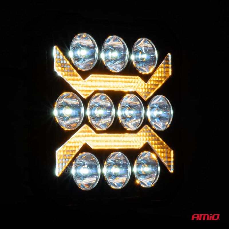 Pracovné LED svetlo AWL68 54W 6500K 10000lm 9-36V AMiO-04209 – Obrázok 3
