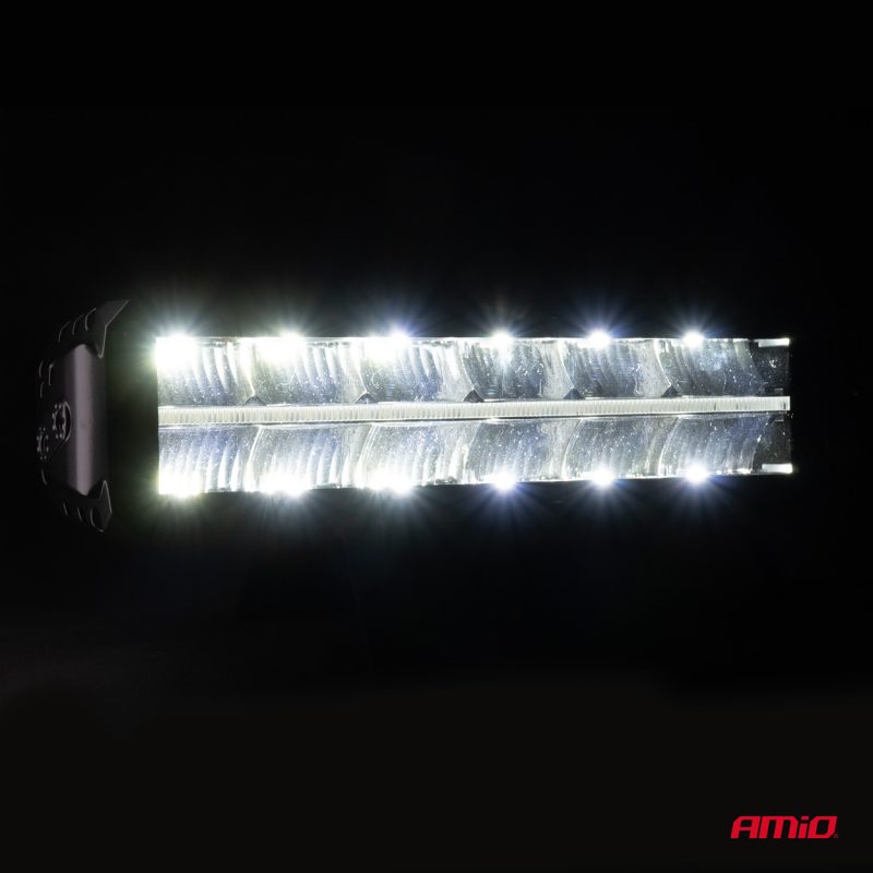 Pracovné panelové svetlo LED BAR AWL70 60W 6500K 8000lm 30cm 12V 24V AMiO-04211 – Obrázok 4