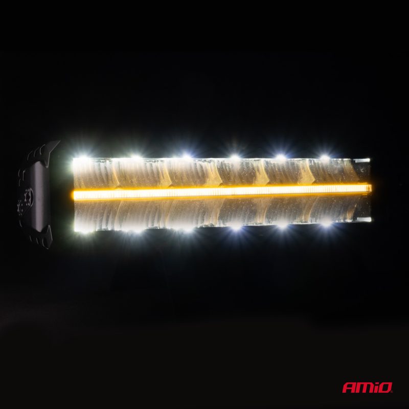 Pracovné panelové svetlo LED BAR AWL70 60W 6500K 8000lm 30cm 12V 24V AMiO-04211 – Obrázok 6