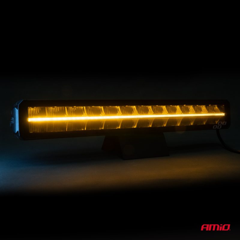 Pracovné panelové svetlo LED BAR AWL71 120W 6500K 12000lm 56cm 12V 24V AMiO-04212 – Obrázok 3