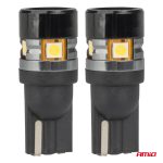 LED žiarovky CANBUS T10 W5W 5SMD 3030 White 12V 24V AMiO-04239 – Obrázok 2