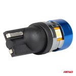 LED žiarovky CANBUS T10 W5W 5SMD 3030 White 12V/24V AMiO-04240 – Obrázok 3