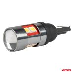 LED žiarovky CANBUS T10 W5W 9 SMD 3030 Biela 12V 24V 36V 48V AMiO-04244 – Obrázok 4