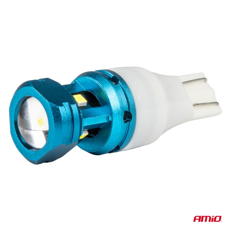 LED žiarovky CANBUS T15 W16W 4SMD 1860XS Biela 12V 24V AMiO-04251 – Obrázok 3
