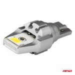 LED CANBUS T15 W16W 2SMD 3570 Biela 12V 24V žiarovky AMiO-04257 – Obrázok 3