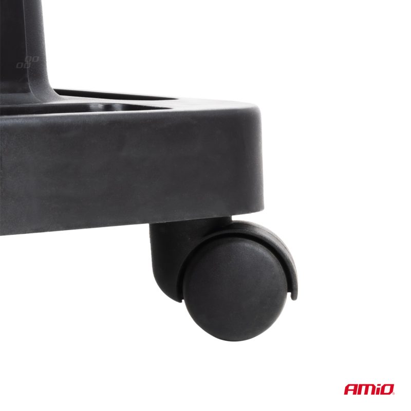 Dielenská stolička na kolieskach s úložným priestorom na náradie 150 kg AMiO-04269 – Obrázok 7