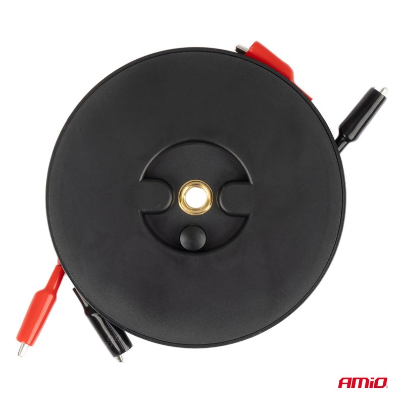 Meracie káble s krokosvorkami 2x9m AMiO-04275 – Obrázok 5