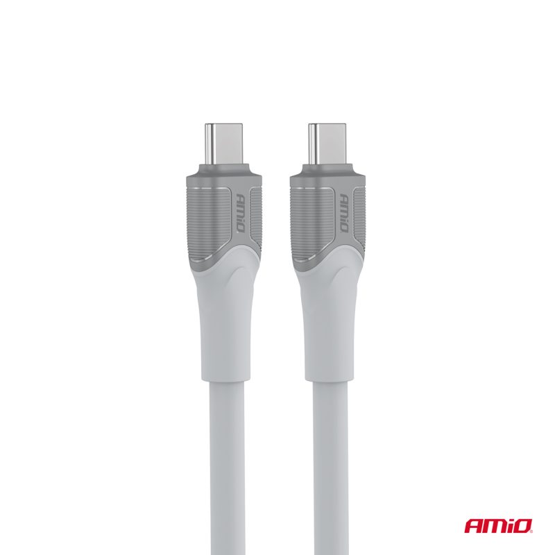 Kábel USB-C TO TYP-C 60W 100cm FullLINK model X111 AMiO-04291 – Obrázok 2