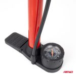 Ručná kovová pumpa s manometrom MINI PU08 AMiO-04343 – Obrázok 2