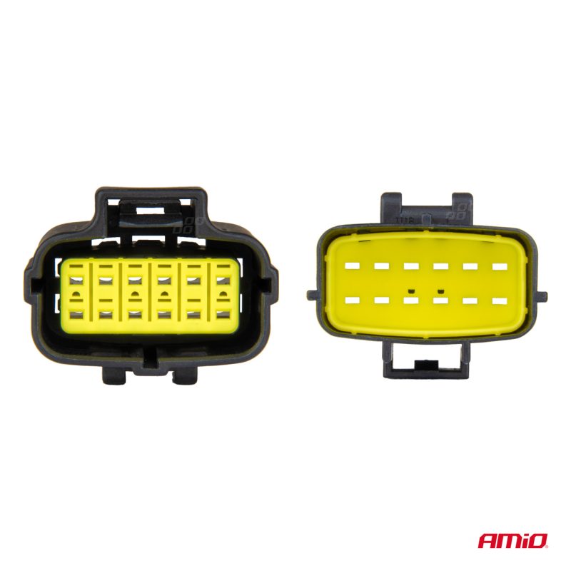 Sada elektrických konektorov vodotesných 12 PIN 2,2 mm AMiO-04352 – Obrázok 4