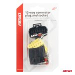 Sada elektrických konektorov vodotesných 12 PIN 2,2 mm AMiO-04352 – Obrázok 5