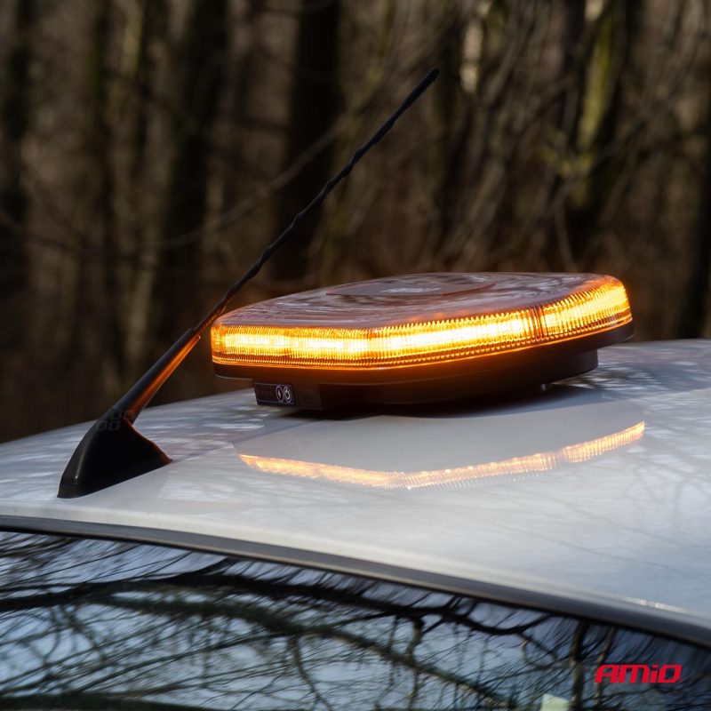 Bezdrôtová svetelná lišta LED R65 R10 326x186x63 26W 12/24V AMiO-04369 – Obrázok 3