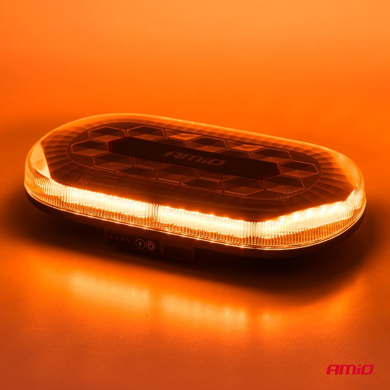 Bezdrôtová svetelná lišta LED R65 R10 326x186x63 26W 12/24V AMiO-04369 – Obrázok 11
