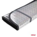 Skladacia slnečná clona 130x60cm AMiO-04373 – Obrázok 3
