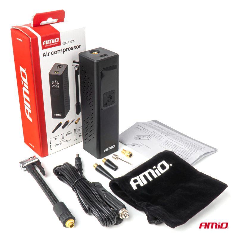 Digitálny kompresor LED 100W AMiO-04376 – Obrázok 13