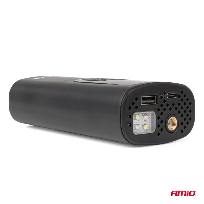 Bezdrôtový vzduchový kompresor LED USB-C 40W AMiO-04377 – Obrázok 10
