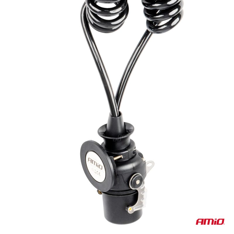 Špirálový kábel TIR 2x 7 PIN 15 PIN typ N/S 5m 24V AMiO-04381 – Obrázok 4