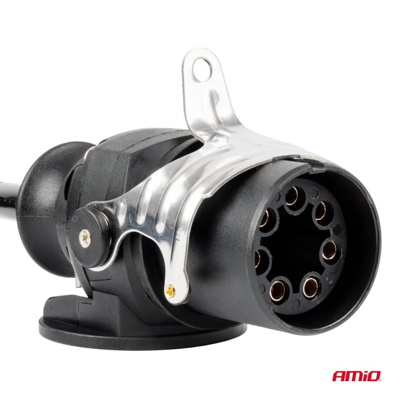 Špirálový kábel TIR 2x 7 PIN typ EBS 5m 24V AMIO-04383 – Obrázok 4