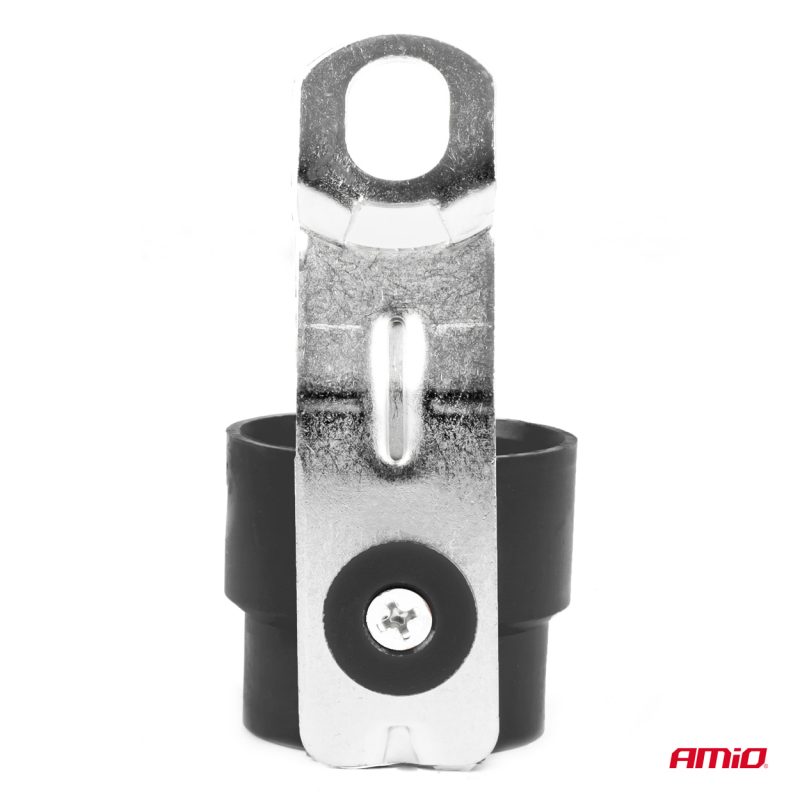 Držiak zástrčky prívesu čierny AMiO-04385 – Obrázok 3