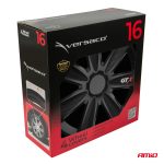 Puklice GTX 16” čierny karbón sada 4ks COLOR BOX – Obrázok 4