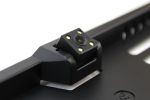 Parkovací asistent TFT01 4,3” s kamerou CAM-402 LED v podložke pod ŠPZ, 4-senzorové, čierne GOLD 18mm – Obrázok 6
