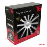 Puklice Trend 16” čierno - strieborná sada 4ks COLOR BOX – Obrázok 4