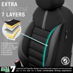 Sada autopoťahov OTOM LIMITED 102 BLACK/GREY 3-ZIP – Obrázok 5