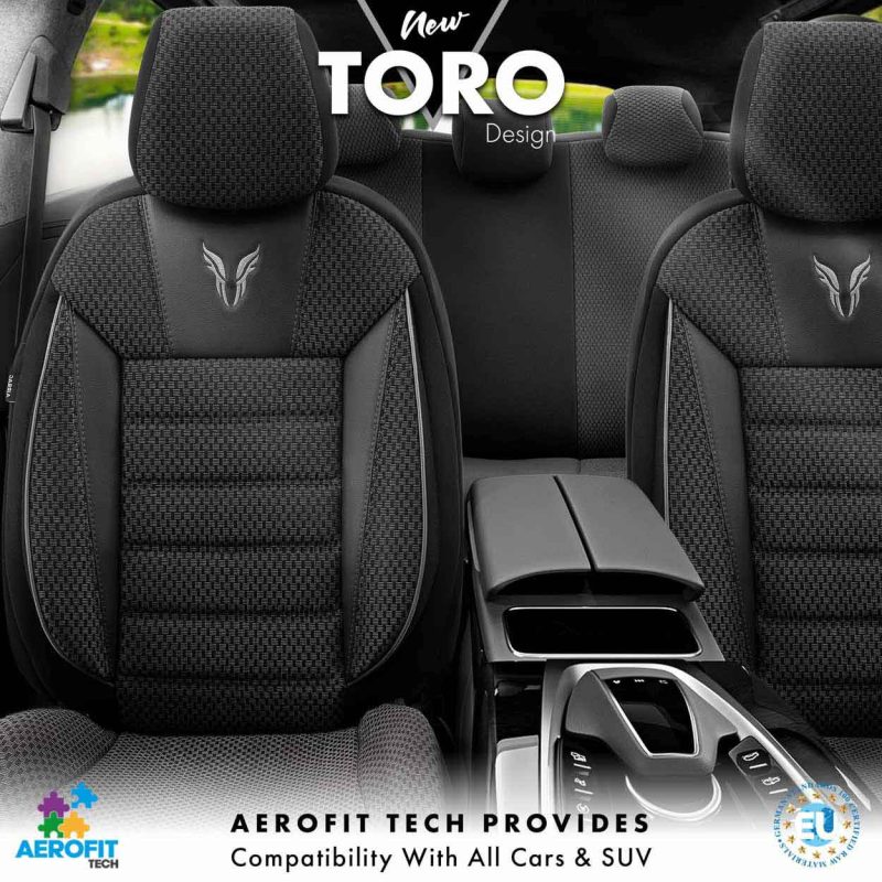 Sada autopoťahov OTOM TORO 902 BLACK/SMOKED NZ – Obrázok 2