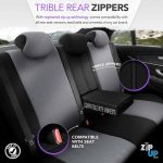 Sada autopoťahov OTOM RUBY 1202 GREY/BLACK 3-ZIP – Obrázok 9