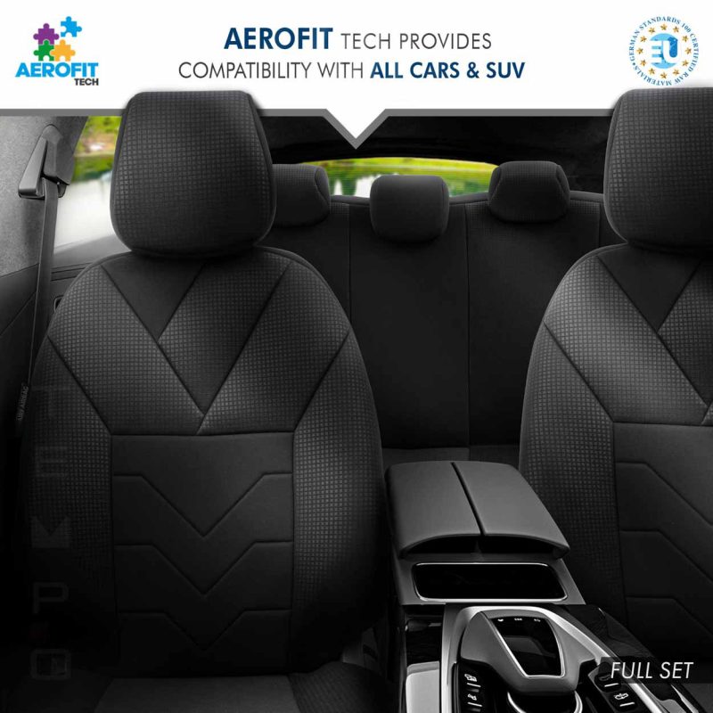 Sada autopoťahov OTOM TEMPO 1501 BLACK NZ – Obrázok 2