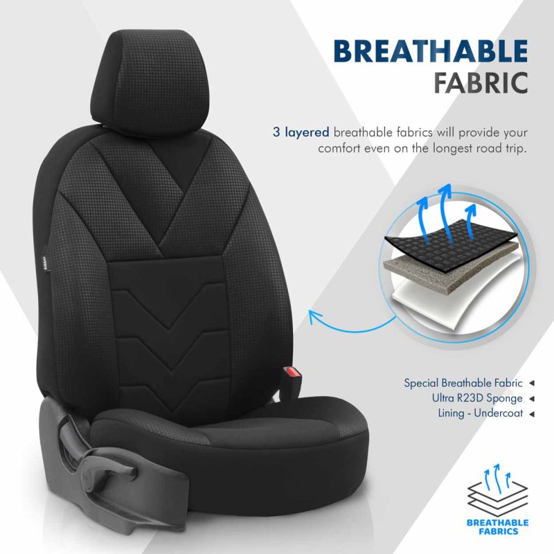 Sada autopoťahov OTOM TEMPO 1501 BLACK NZ – Obrázok 3