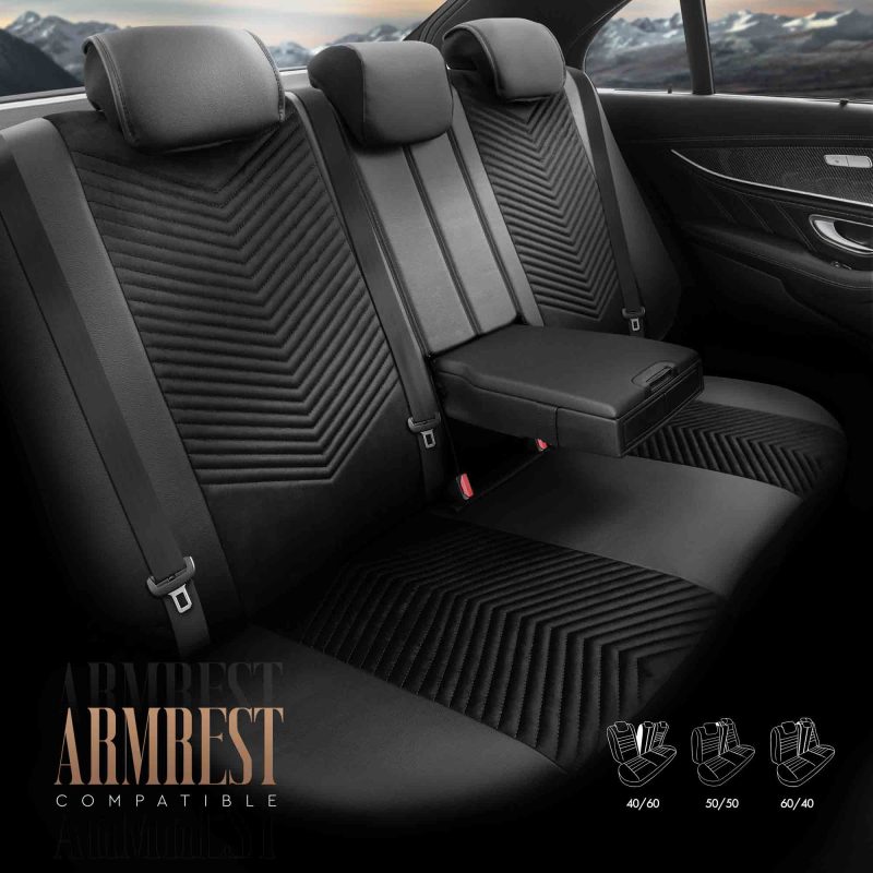 Sada autopoťahov OTOM ADVANCED 204 BLACK BABYFACE 3-ZIP – Obrázok 6