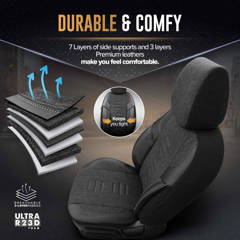 Sada autopoťahov OTOM THRONE 102 SMOKED 3-ZIP – Obrázok 4