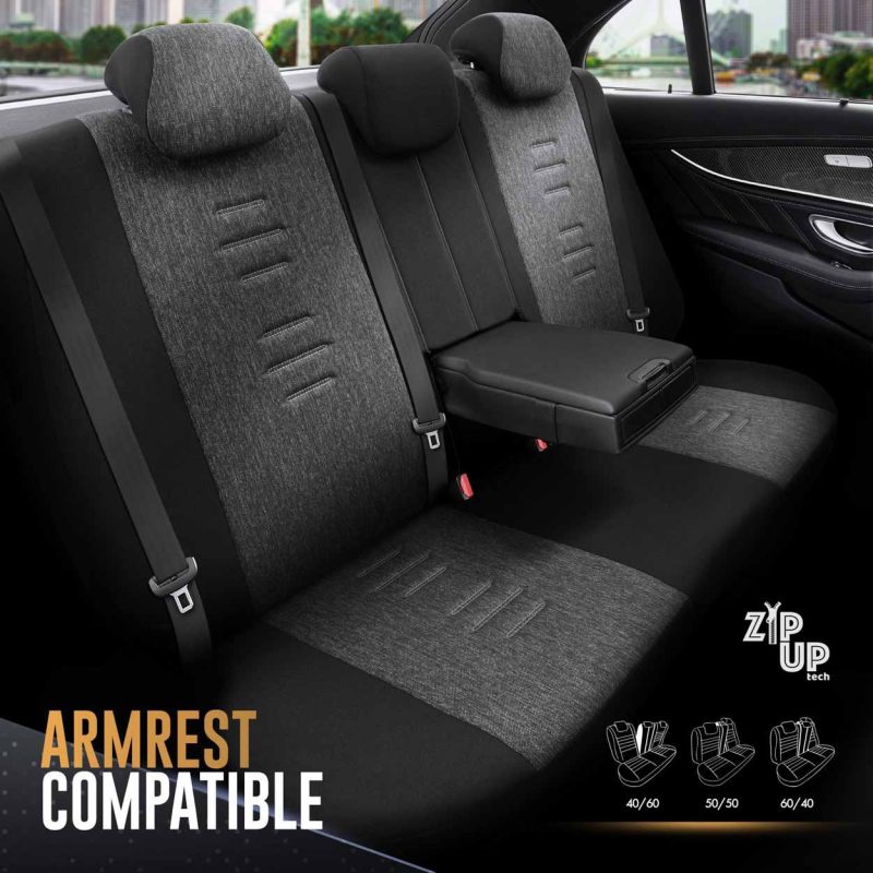 Sada autopoťahov OTOM THRONE 102 SMOKED 3-ZIP – Obrázok 6
