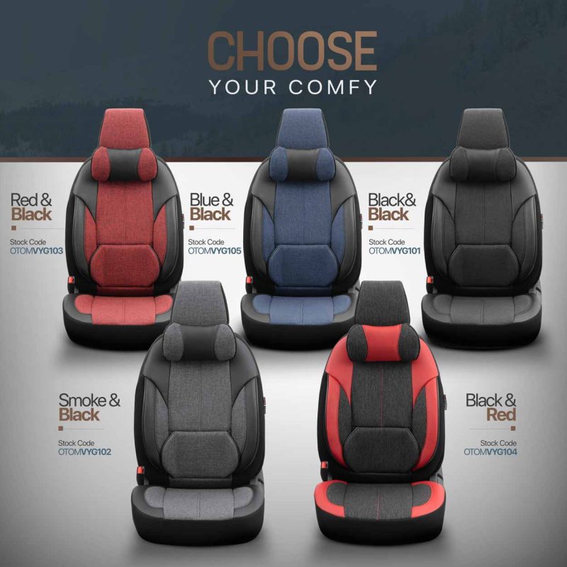 Sada autopoťahov OTOM VOYAGER 102 SMOKED 3-ZIP – Obrázok 9