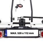 Nosič na bicykle na ťažné zariadenie auta E-Bike TBC-02/2 – Obrázok 16