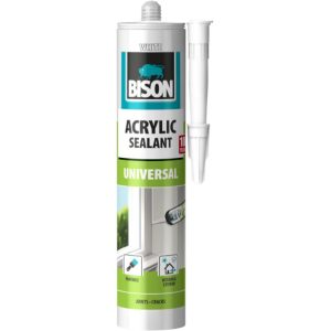 BISON ACRYLIC UNIVERSAL BIELY jednozložkový tmel 300 ml