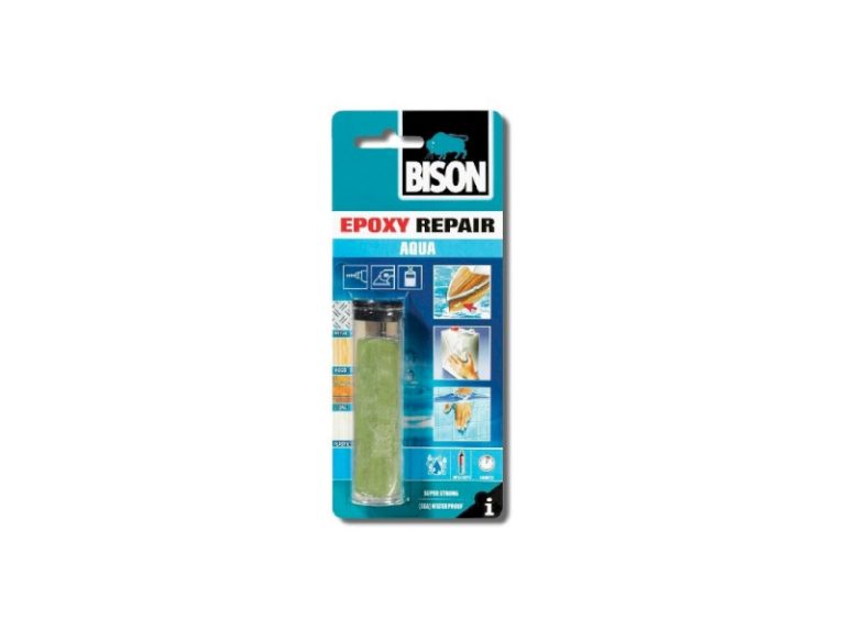 BISON EPOXY REPAIR AQUA plastelína na lepenie vlhkých povrchov 56 g
