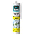 BISON SILICONE GLASS silikónový tmel na sklo TRANSPARENTNÝ 280 ml