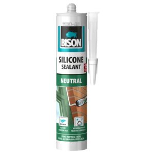 BISON SILICONE NEUTRAL BIELY silikónový tmel 280 ml