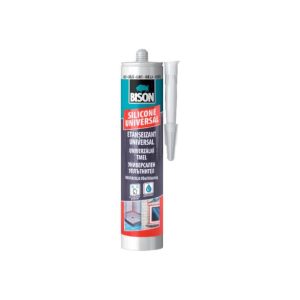 BISON SILICONE UNIVERSAL BIELY silikónový tmel 280 ml