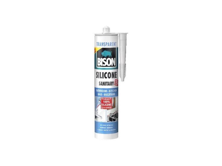 BISON SILICONE sanitárny tmel číry 280ML